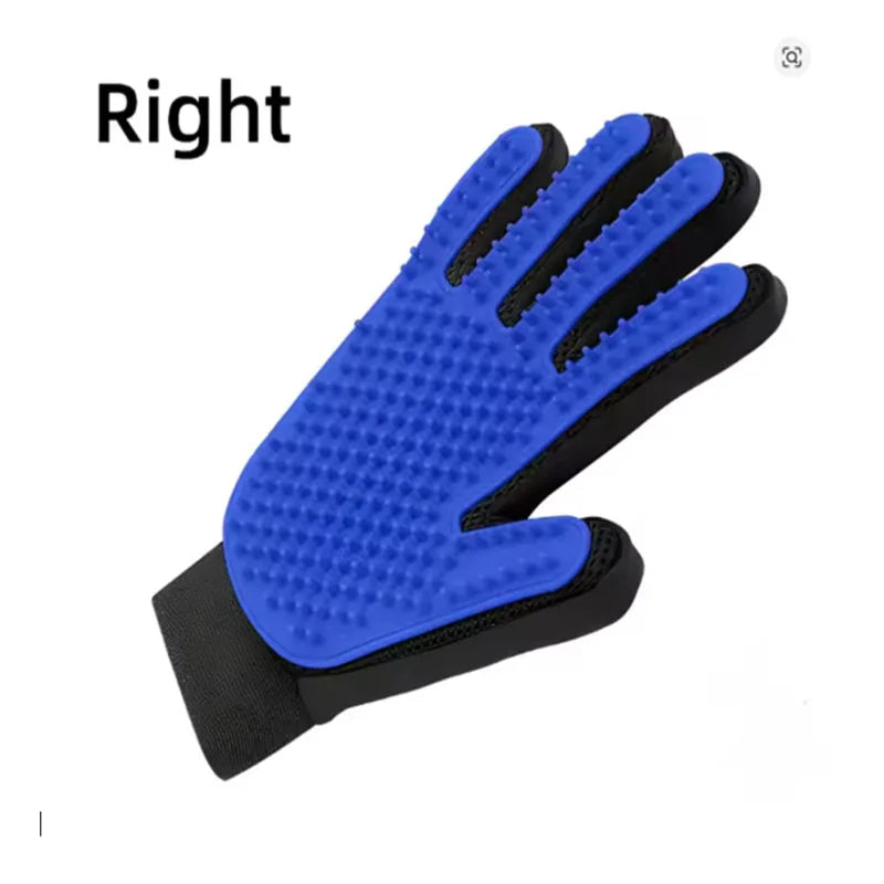 Pet hair removal glove