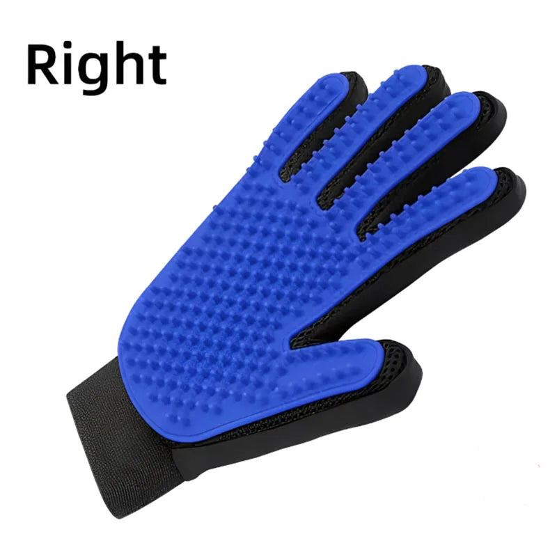 Pet hair removal glove